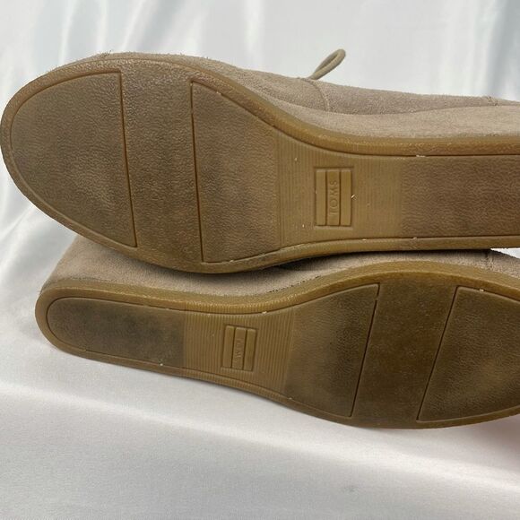 TOMS Taupe Wedge Booties - Women’s W10 - Picture 14 of 14